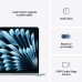 Apple MacBook Air 13'' M4 chip 10-core CPU and 8-core GPU, 16GB, 256GB SSD - Sky Blue
