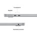 Apple MacBook Air 13'' M4 chip 10-core CPU and 10-core GPU, 16GB, 512GB SSD - Silver