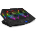 CONNECT IT NEO RGB podsvícení chladicí podložka pod notebook, ČERNÁ