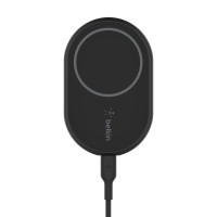 Belkin BOOST CHARGE™ Magnetický držák s nabíjením do auta (bez napájení), 10W, černý