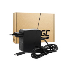 Napájecí zdroj Green Cell PRO USB-C 65W nabíječka pro notebooky, tablety, telefony