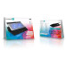 CONNECT IT FrostBlast chladicí podložka pod notebook s modrým podsvícením, ČERNÁ