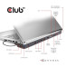 Club3D dokovací stanice USB-C 3.2 s napájecím adaptérem Triple Dynamic PD, 100 W