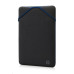 HP Protective Reversible 15.6 Black/Blue Laptop Sleeve - pouzdro