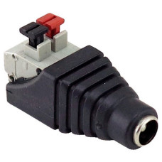 XtendLan Napájecí redukce plug/svorkovnice - SAMICE 5,5/2,1mm (ke zdroji) na rychlosvorku