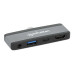MANHATTAN Dokovací stanice USB-C 4v1, HDMI, USB-C PD 100W, USB-A 3.0, 3.5mm Jack