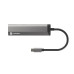 Multifunkční adaptér 4 v 1 Natec FOWLER SLIM HUB 2X USB 3.0 HUB, HDMI 4K, USB-C PD