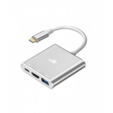 TB adapter USB-C 3v1 - HDMI, USB, PD