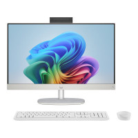 HP AIO 24-ct2000nc/24'' IPS FHD AG/Ryzen AI 5 340/16GB/1TB SSD/AMD Graphics/5xUSB/1xHDMI/RJ45/90W/2y/WIN 11 Home/White