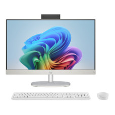 HP AIO 24-ct2000nc/24'' IPS FHD AG/Ryzen AI 5 340/16GB/1TB SSD/AMD Graphics/5xUSB/1xHDMI/RJ45/90W/2y/WIN 11 Home/White