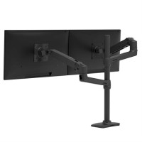 ERGOTRON LX Dual Stacking Arm, Tall Pole, Matte Black ,stolní ramena pro 2 lcd. max. 40