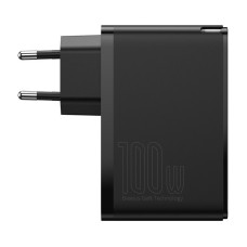 Baseus CCGAN2P-L01 GaN2 Pro Quick Nabíječka 2xUSB + 2xUSB-C 100W Black