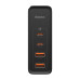 Baseus CCGAN2P-L01 GaN2 Pro Quick Nabíječka 2xUSB + 2xUSB-C 100W Black