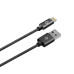 ALIGATOR Chytrá síťová nabíječka 3.4A, 2xUSB, smart IC, černá, USB kabel pro iPhone/iPad 2A