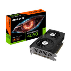 GIGABYTE VGA NVIDIA GeForce RTX 4060 WINDFORCE 8G OC, RTX 4060, 8GB GDDR6, 2xDP, 2xHDMI