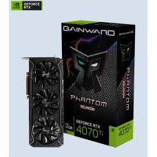 GAINWARD RTX 4070 Ti Phantom Reunion 12GB GDDR6X  3-DP HDMI - white box, nová karta od výrobce