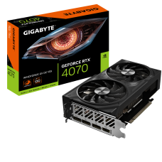 GIGABYTE RTX™ 4070 WINDFORCE 2X OC 12G