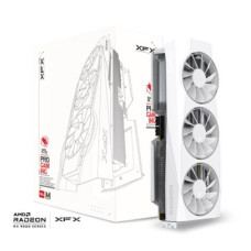 XFX Quicksilver AMD Radeon RX 9070 XT 16GB GDDR6, Magnetic Air Edition white