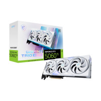 MSI GeForce RTX 5060 Ti TRIO WHITE/Gaming/OC/16GB/GDDR7