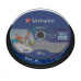 VERBATIM BD-R SL (6x, 25GB),printable, 10 cake