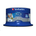 VERBATIM BD-R SL Datalife HTL (50-pack)Blu-Ray/Spindle/6x/25GB Wide Printable