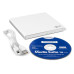 HITACHI LG - externí mechanika DVD-W/CD-RW/DVD±R/±RW/RAM GP57EW40, Slim, White, box+SW