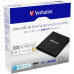 VERBATIM externí mechanika Ultra HD 4K Blu-ray External Slimline Writer (USB 3.1, USB-C) + zdarma 25GB médium
