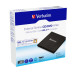 VERBATIM externí mechanika DVD-RW Rewriter USB-C, černá