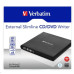 VERBATIM Externí CD/DVD Slimline vypalovačka USB 2.0 černá + Nero