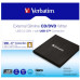 VERBATIM externí mechanika DVD-RW Rewriter USB-C, černá