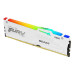 KINGSTON DIMM DDR5 FURY Beast White RGB XMP 16GB 5200MT/s CL40