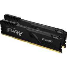 DIMM DDR4 32GB 3733MT/s CL19 (Kit of 2) 1Gx8 KINGSTON FURY Beast Black