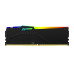 KINGSTON DIMM DDR5 16GB 6400MT/s CL32 Non-ECC FURY Beast RGB XMP, Černá