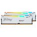 KINGSTON DIMM DDR5 32GB (Kit of 2) 6400MT/s CL32 Non-ECC FURY Beast RGB XMP, Bílá