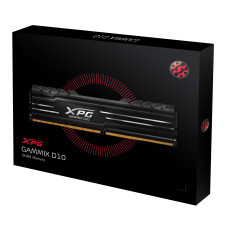 Adata Gammix D10/DDR4/16GB/3200MHz/CL16/2x8GB/Black