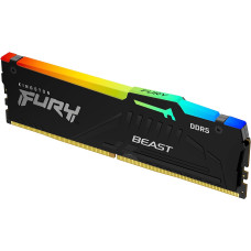 Kingston FURY Beast/DDR5/128GB/5200MHz/CL40/4x32GB/RGB/Black