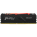 Kingston FURY Beast/DDR4/8GB/3200MHz/CL16/1x8GB/RGB/Black