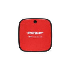 PATRIOT Portable SSD PDP31 2TB M.2 2230 format / USB 3.2 Gen2 / USB Type-C / externí / černo-červený