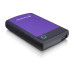 TRANSCEND 2TB StoreJet 25H3P SLIM, 2.5”, USB 3.0 (3.1 Gen 1) Externí Anti-Shock disk, tenký profil, černo/fialový