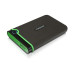 TRANSCEND 1TB StoreJet 25M3S SLIM, 2.5”, USB 3.0 (3.1 Gen 1) Externí Anti-Shock disk, tenký profil, šedo/zelený