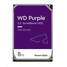 WD, HDD Purple 8TB 3.5 SATA 6Gbs 256MB