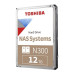 Toshiba N300 NAS Pevný disk 12 TB interní