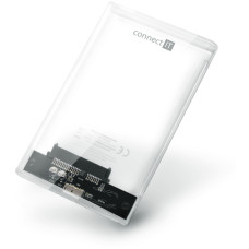 CONNECT IT ToolFree Clear externí box pro HDD 2,5