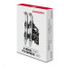 AXAGON PCEA-S4N, PCIe řadič - 4x sériový port (RS232) 250 kbps, vč. LP