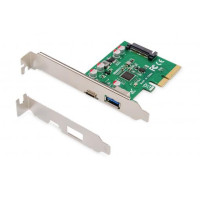 Digitus Karta PCIe, USB Type-C + USB Type-A až 10 GB / s