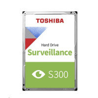 TOSHIBA HDD S300 PRO Surveillance (CMR) 8TB, SATA III, 7200 rpm, 256MB cache, 3,5