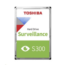 TOSHIBA HDD S300 PRO Surveillance (CMR) 10TB, SATA III, 7200 rpm, 256MB cache, 3,5