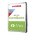 TOSHIBA HDD S300 PRO Surveillance (CMR) 10TB, SATA III, 7200 rpm, 256MB cache, 3,5