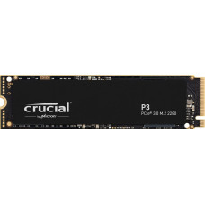 Crucial P3/2TB/SSD/M.2 NVMe/Černá/5R