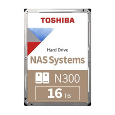 TOSHIBA HDD N300 NAS 16TB, SATA III, 7200 rpm, 512MB cache, 3,5
